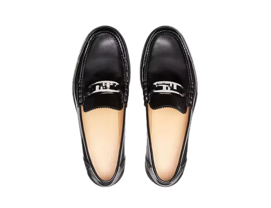 Giày Fendi O'Lock 'Black' 7D1557AK1TF0ABB - Ảnh 4