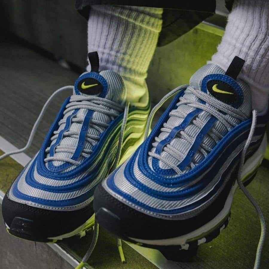 Giày Nike Air Max 97 'Atlantic Blue Voltage Yellow' DM0028-400 - Ảnh 5