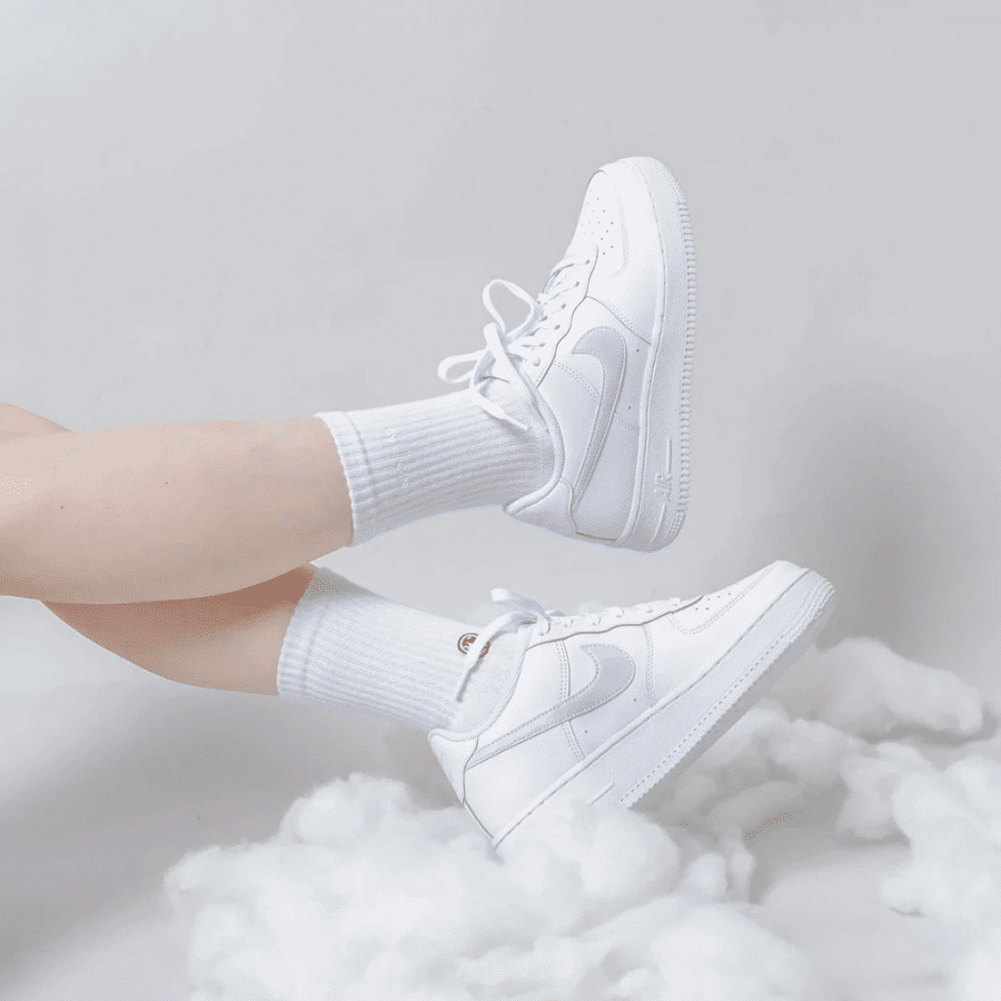 Giày Nike Air Force 1 Low GS ‘White Aura’ CT3839-106 - Ảnh 5