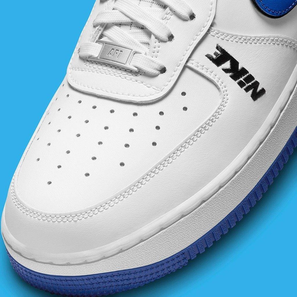 Giày Nike Air Force 1 Low White Royal DC8873-100 - Ảnh 4