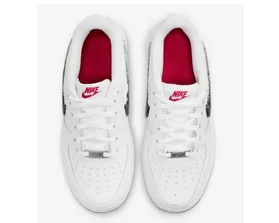 Giày Nike Air Force 1 Low LV8 White Metallic Silver DC9651-100 - Ảnh 4
