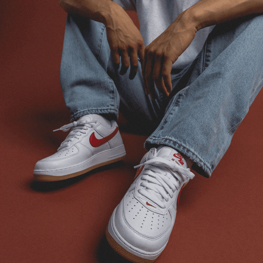 Giày Nike Air Force 1 Low Retro 'Color Month Red' DJ3911-102 - Ảnh 3