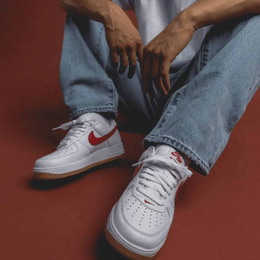 Giày Nike Air Force 1 Low Retro 'Color Month Red' DJ3911-102 - Ảnh 3