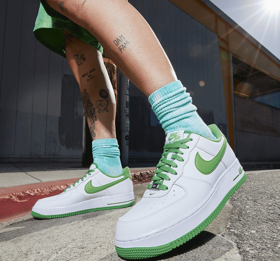 Giày Nike Air Force 1 Low ‘White Green’ DH7561-105 - Ảnh 3