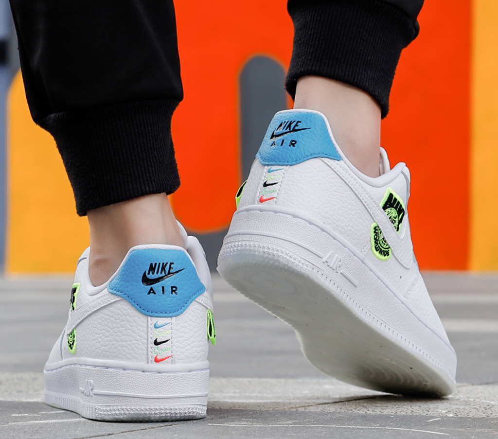 Giày Nike Air Force 1 '07 SE 'Worldwide Pack - Volt' CT1414-101 - Ảnh 4