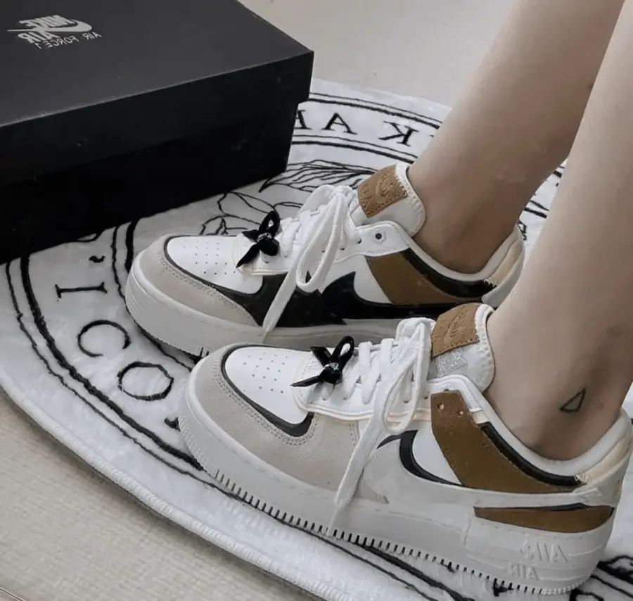 Giày Nike Air Force 1 Shadow ‘Black Bow’ FB1857-111 - Ảnh 4