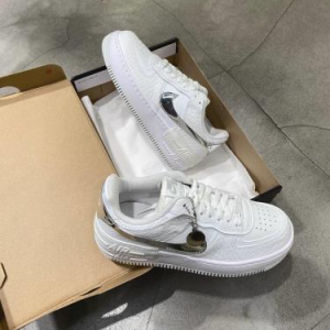 Alternative view of Giày Nike Air Force 1 Shadow White Grey DQ0837-100