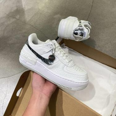 Giày Nike Air Force 1 Shadow White Grey DQ0837-100 - Ảnh 3