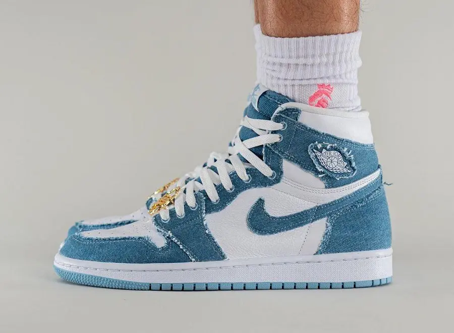 Giày Nike Jordan 1 High OG 'Denim' DM9036-104 - Ảnh 5