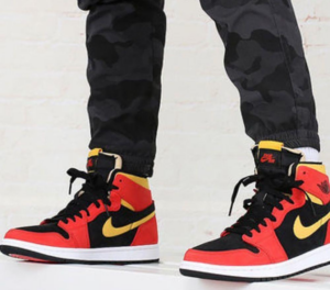 Alternative view of Giày Nike Air Jordan 1 High Zoom Comfort 'Chile Red' CT0978-006