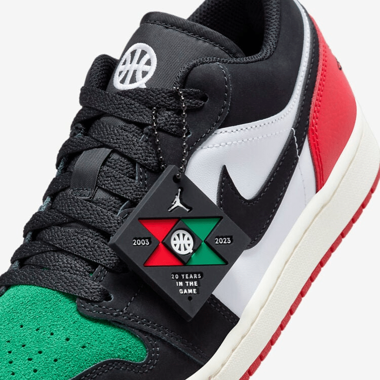 Giày Nike Air Jordan 1 Low 'Quai 54' FQ6703-100 - Ảnh 6