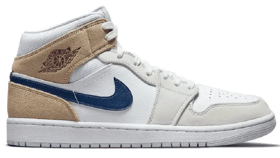 Giày Nike Air Jordan 1 Mid 'Tan Suede' DO6726-100