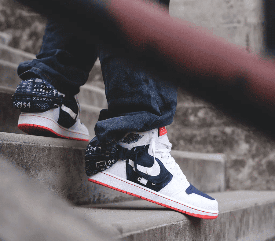 Giày Nike Air Jordan 1 'Utility' Quai 54 DV1717-100 - Ảnh 2