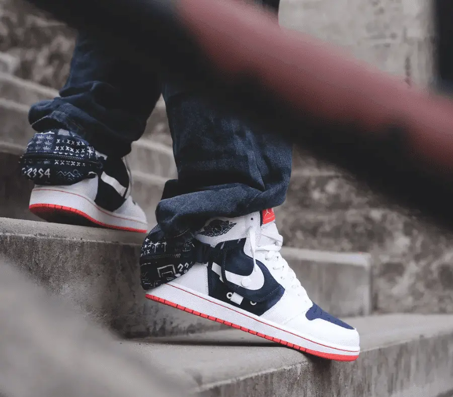 Alternative view of Giày Nike Air Jordan 1 'Utility' Quai 54 DV1717-100