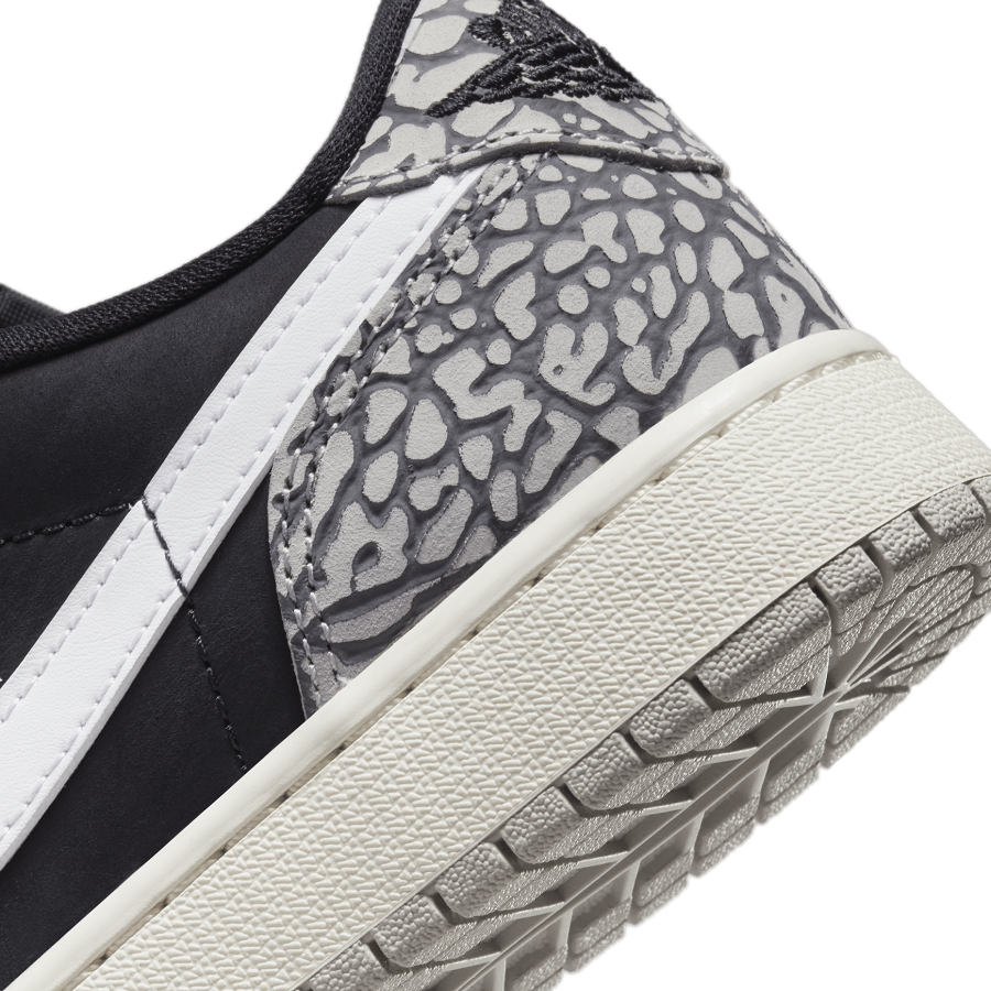 Giày Nike Jordan 1 Retro Low OG 'Black Cement' CZ0858-001 - Ảnh 4