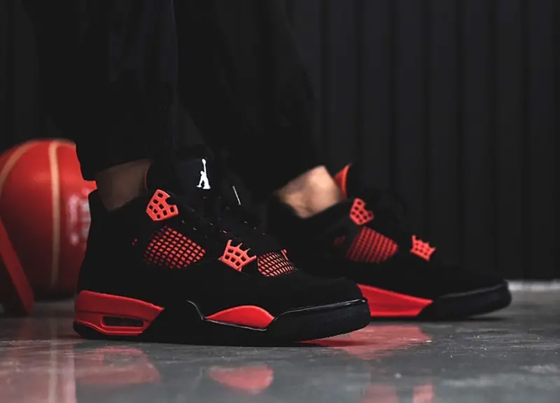 Giày Nike Air Jordan 4 'Red Thunder' CT8527-016 - Ảnh 4