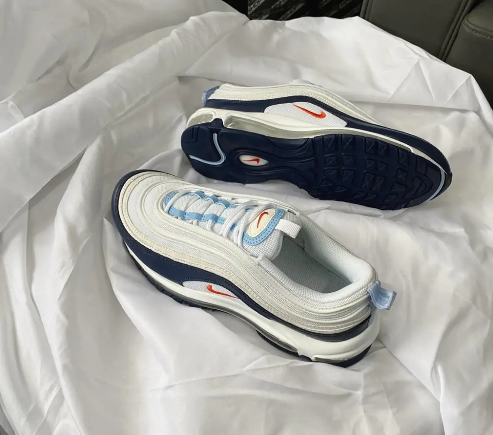 Alternative view of Giày Nike Air Max 97 'White Navy USA' DM2824-100