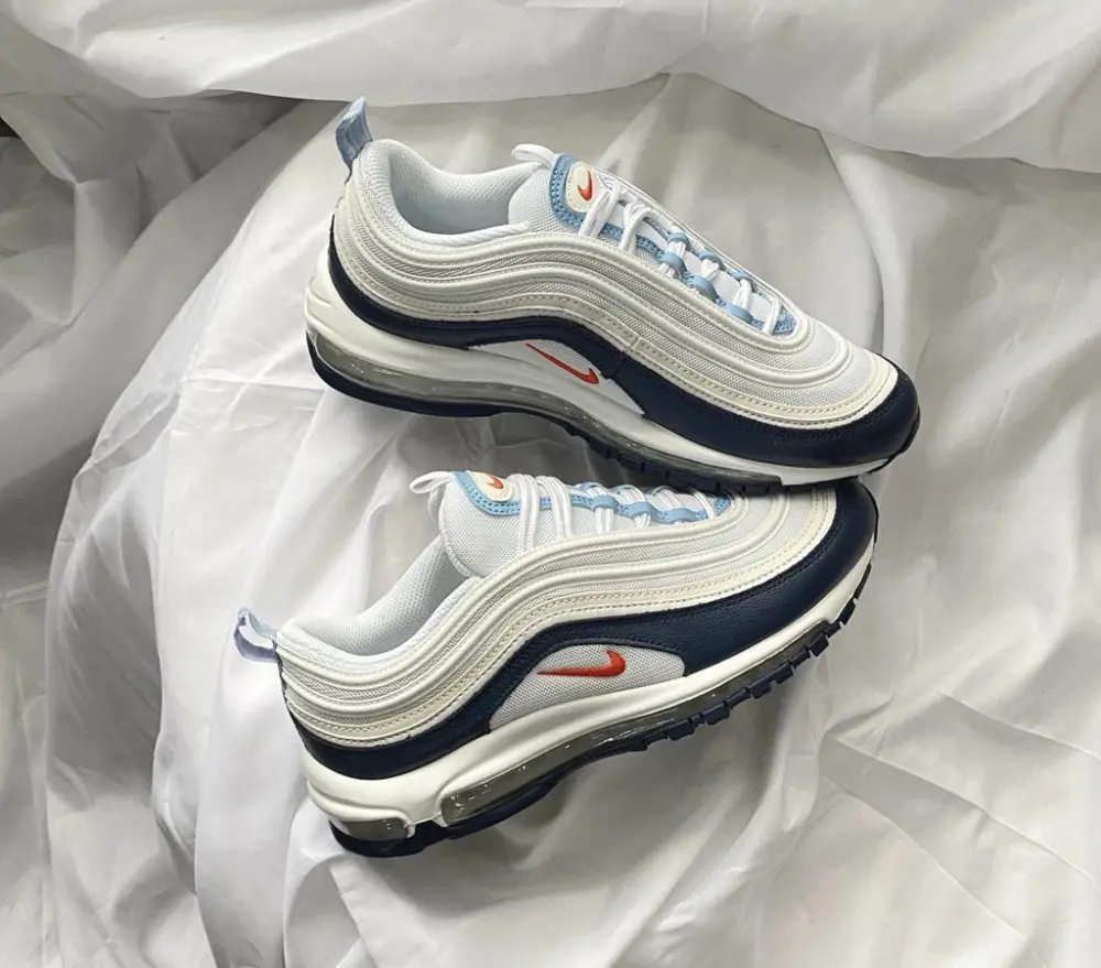 Giày Nike Air Max 97 'White Navy USA' DM2824-100 - Ảnh 3