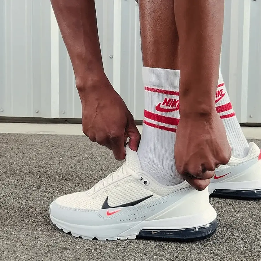Alternative view of Giày Nike Air Max Pulse ‘White Orange’ DR0453-100