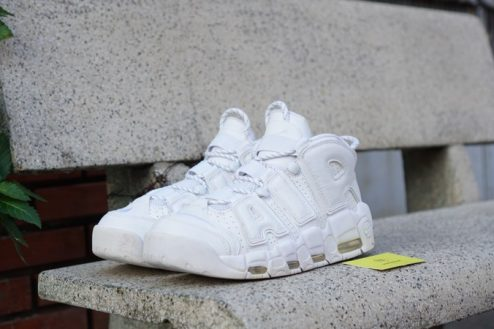 Giày Nike Air More Uptempo 'Triple White' 921948-100 - Ảnh 7