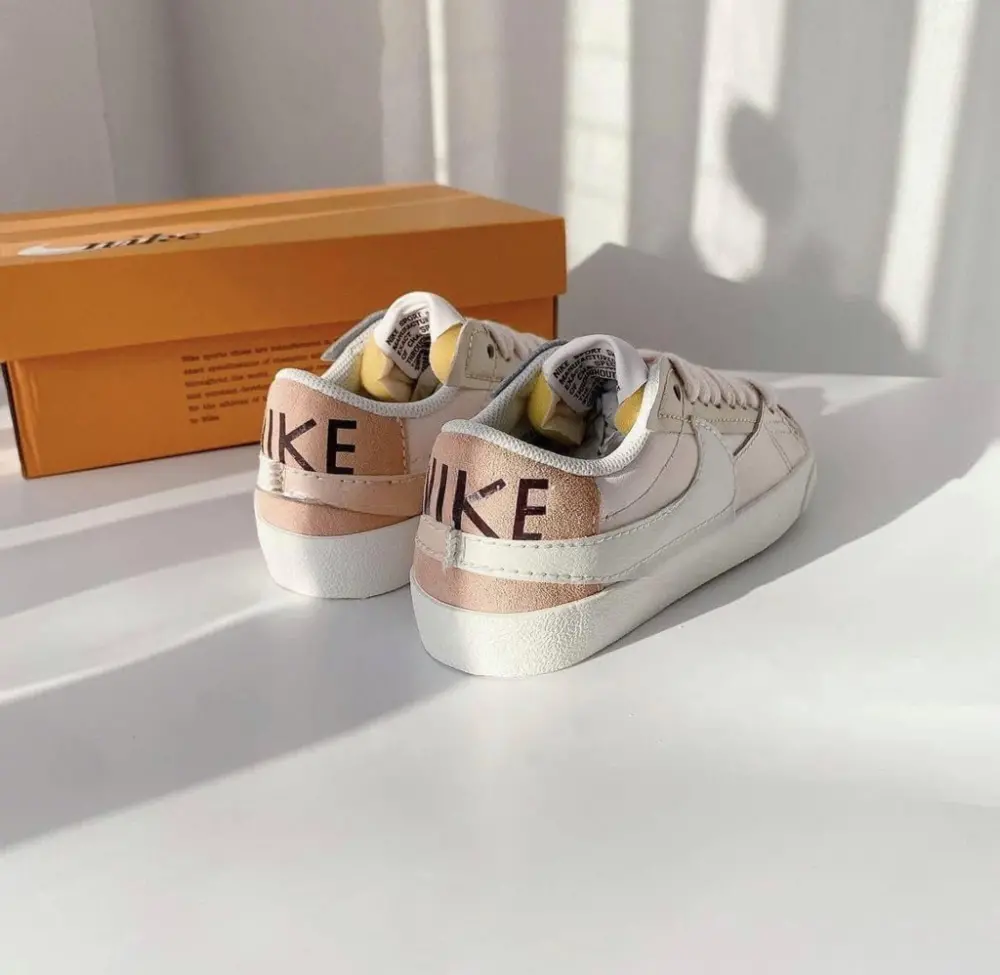 Giày Nike Blazer Low 77 Jumbo 'Pink' DQ1470-601 - Ảnh 6