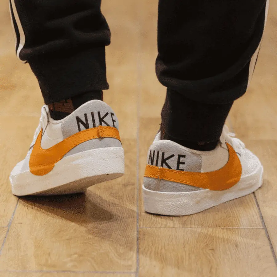 Giày Nike Blazer Low Jumbo White Orange DN2158-100 - Ảnh 7