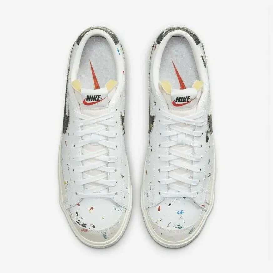 Alternative view of Giày Nike Blazer Low '77 'Paint Splatter' DJ1517-100
