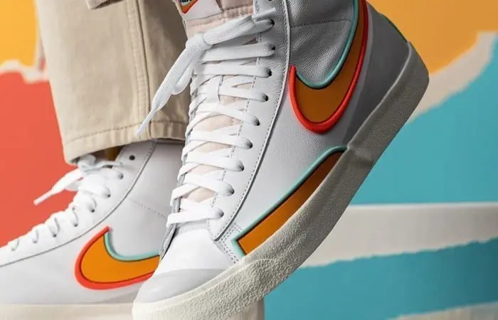 Giày Nike Blazer Mid '77 Infinite 'White Kumquat' DA7233-100 - Ảnh 6