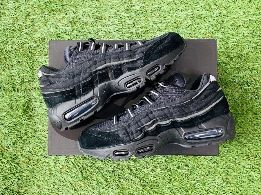 Giày Nike Comme des Garçons x Air Max 95 'Black' CU8406-001 - Ảnh 3