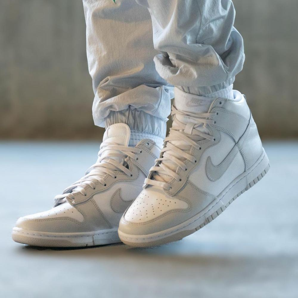 Giày Nike Dunk High 'Vast Grey' DD1399-100 - Ảnh 3