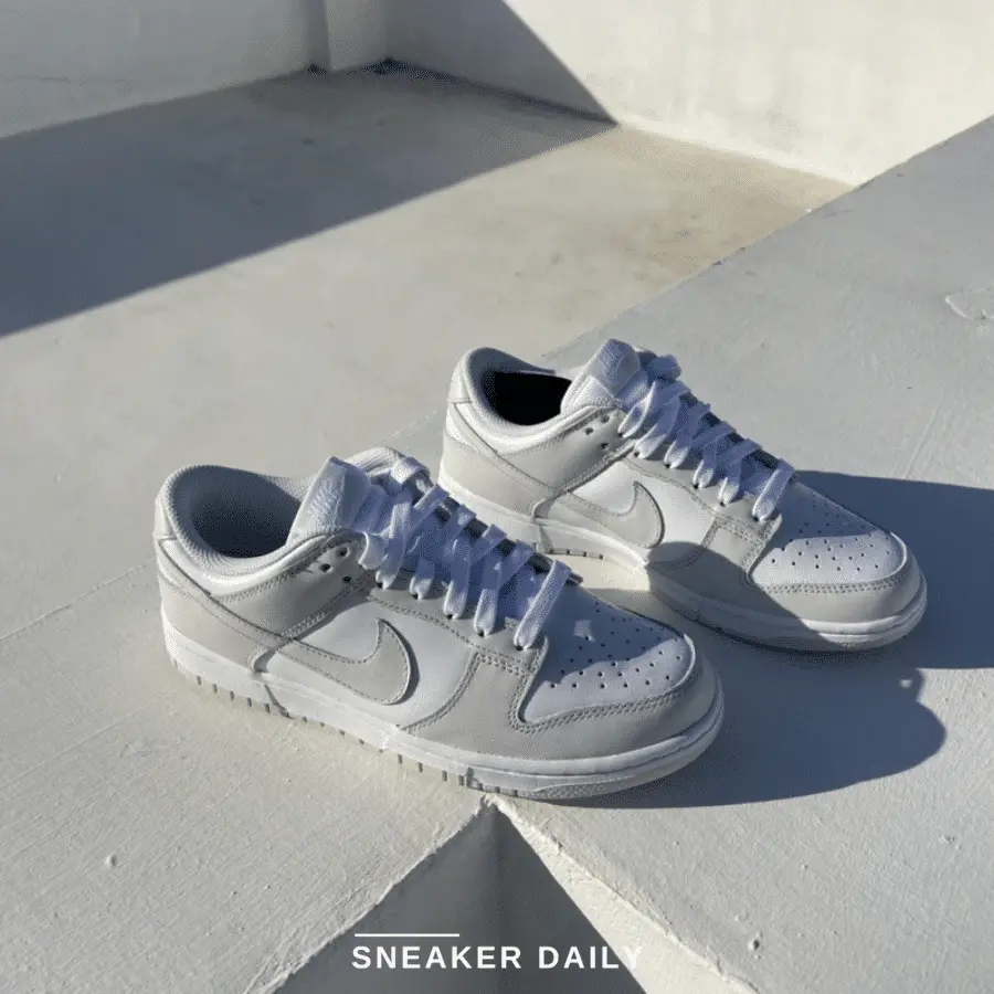 Alternative view of Giày Nike Dunk Low GS 'Wolf Grey' DH9765-001