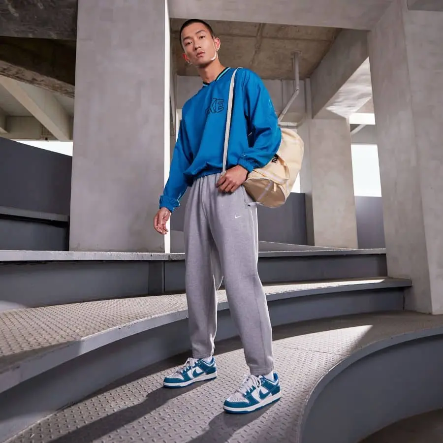 Giày Nike Dunk Low SE 'Sashiko - Industrial Blue' DV0834-101 - Ảnh 5