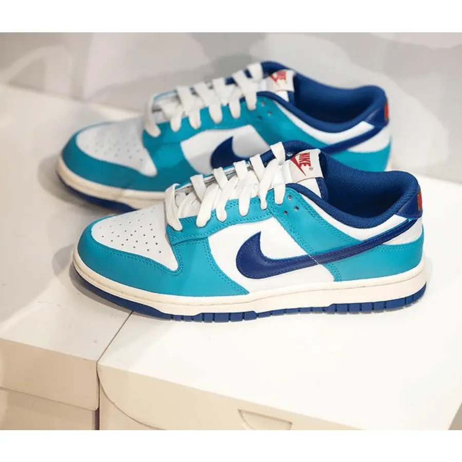 Alternative view of Giày Nike Dunk Low 'Teal Nebula Deep Royal Blue' FQ6870-141
