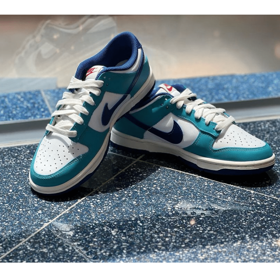 Giày Nike Dunk Low 'Teal Nebula Deep Royal Blue' FQ6870-141 - Ảnh 3