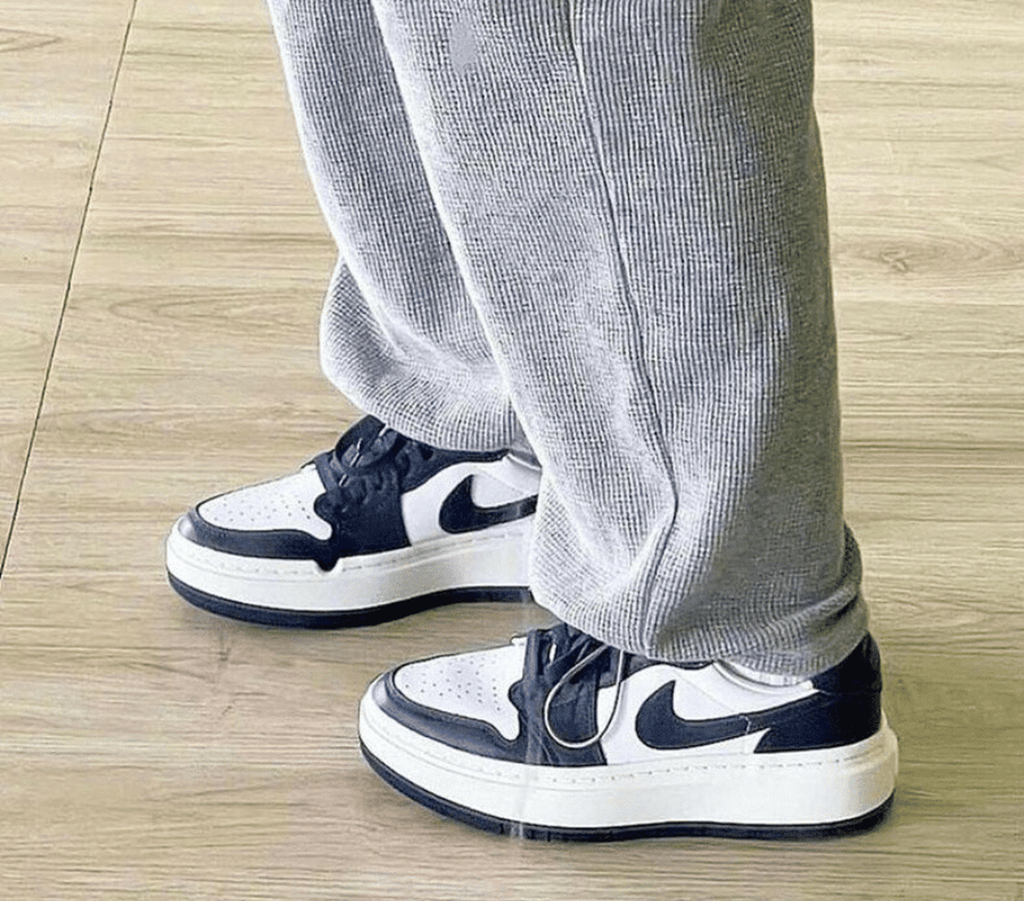 Giày Nike Air Jordan 1 Low Elevate 'Navy White' DH7004-141 - Ảnh 4