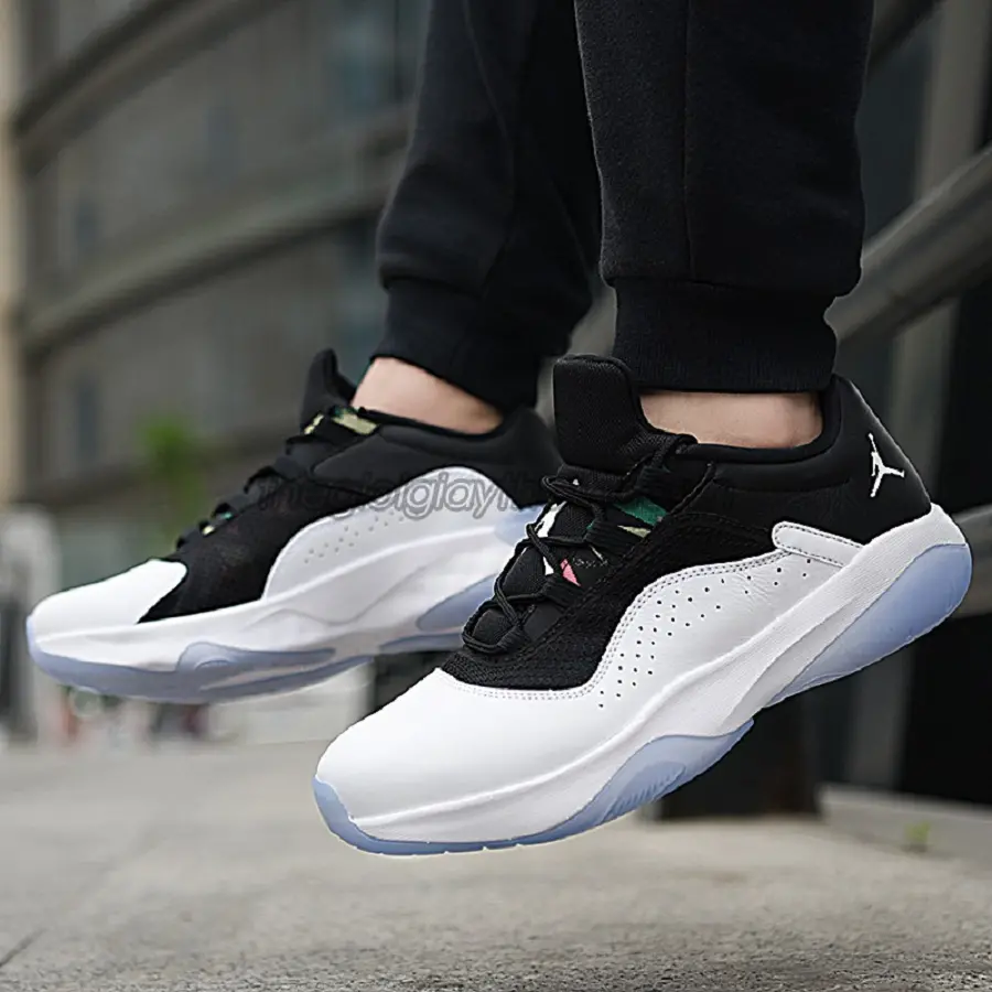 Giày Nike Jordan 11 CMFT Low South Beach 'Black White' CW0784-104 - Ảnh 4