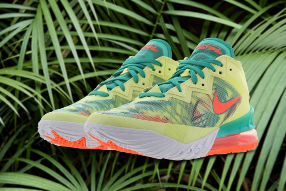 Giày Nike LeBron 18 Low 'LeBronold Palmer' CV7562-300 - Ảnh 5