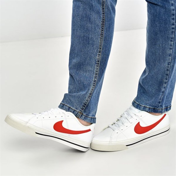 Giày Nike Court Legacy 'Leather White' DH3162-102 - Ảnh 3