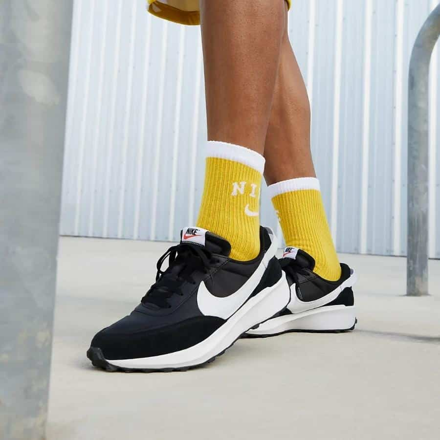 Giày Nike Waffle Debut 'Black' DH9522-001 - Ảnh 2