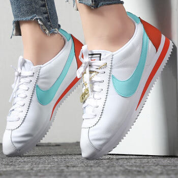 Giày Nike Classic Cortez Premium 'Light Aqua' 905614-104 - Ảnh 5