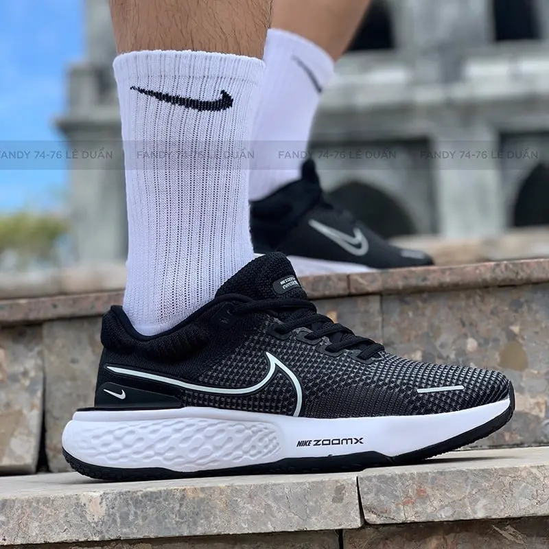 Giày Nike ZoomX Invincible Run Flyknit Black White DC9993-001 - Ảnh 4