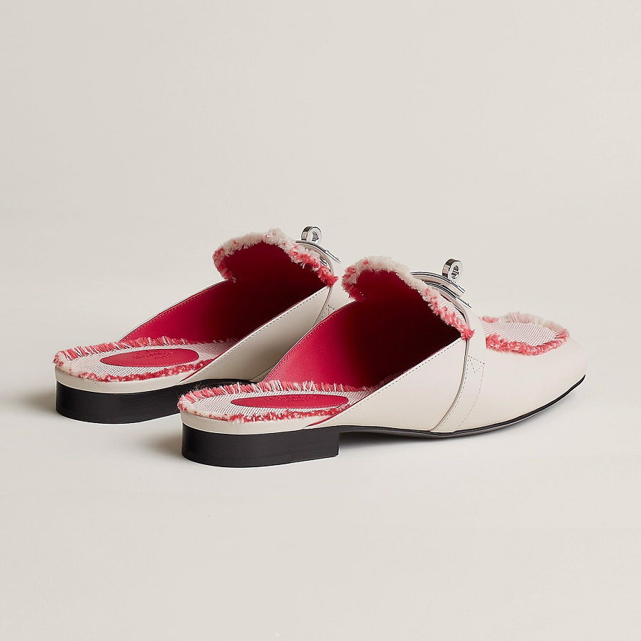 Giày Hermes Oz Mule 'Beige Glaise' H231064ZvC5360 - Ảnh 3