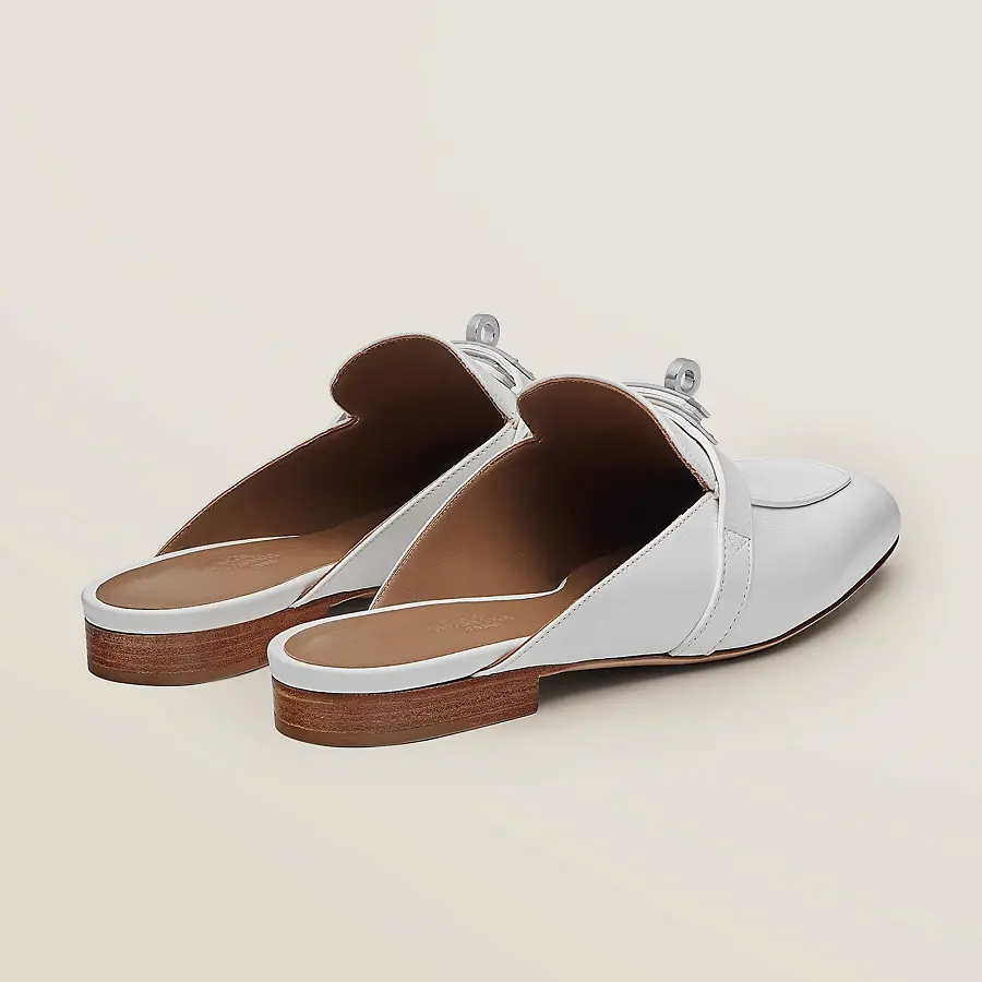 Giày Hermes Oz Mule 'Blanc' H212296Zv02350 - Ảnh 3