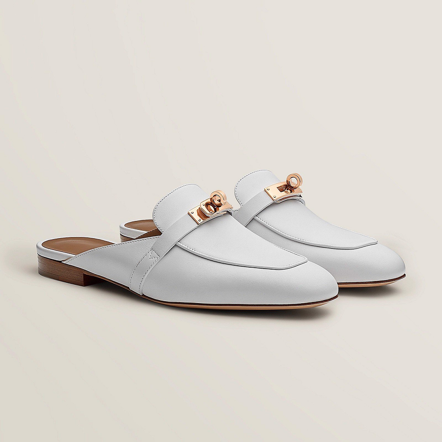 Giày Hermes Oz Mule 'Blanc' H212101Zv90370 - Ảnh 4