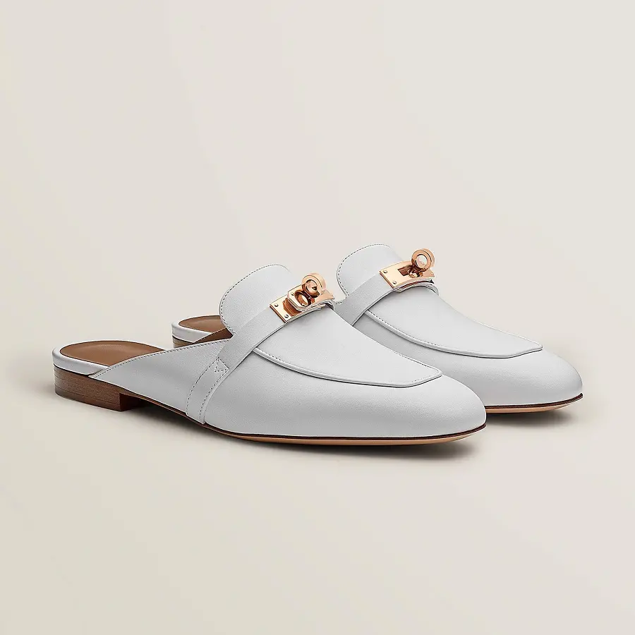 Giày Hermes Oz Mule 'Blanc' H212101Zv90370 - Ảnh 4