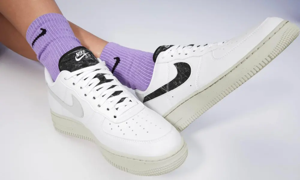 Alternative view of Giày Nike Air Force 1 GS ’07 SE ‘Recycled Wool Pack’ DA6682-100