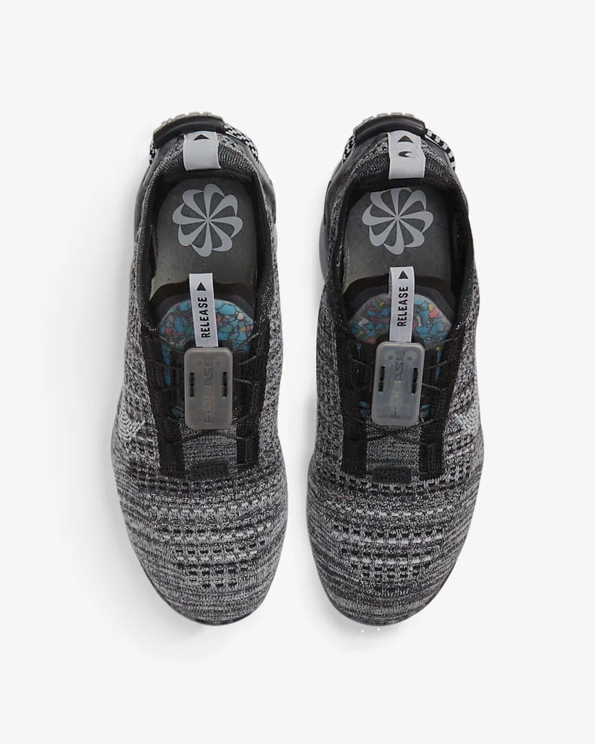 Giày Nike Air VaporMax 2020 Flyknit 'Black Barely' CT1933-001 - Ảnh 4