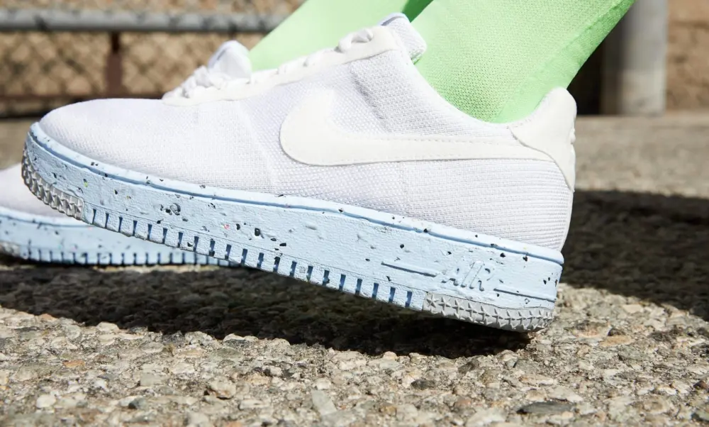 Giày Nike Wmns Air Force 1 Crater Flyknit 'Pure Platinum' DC7273-100 - Ảnh 6