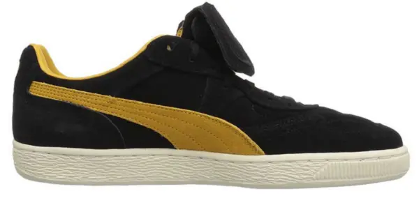 Giày Puma King Suede 'Black Yellow' 366290-02