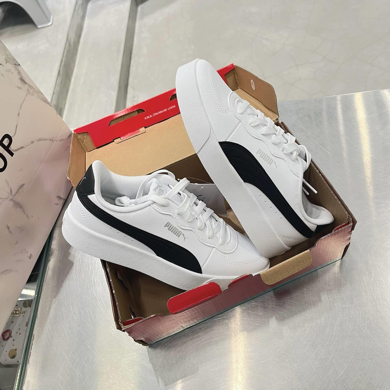 Giày Puma Skye Clean 'White Black' 380147-04 - Ảnh 4